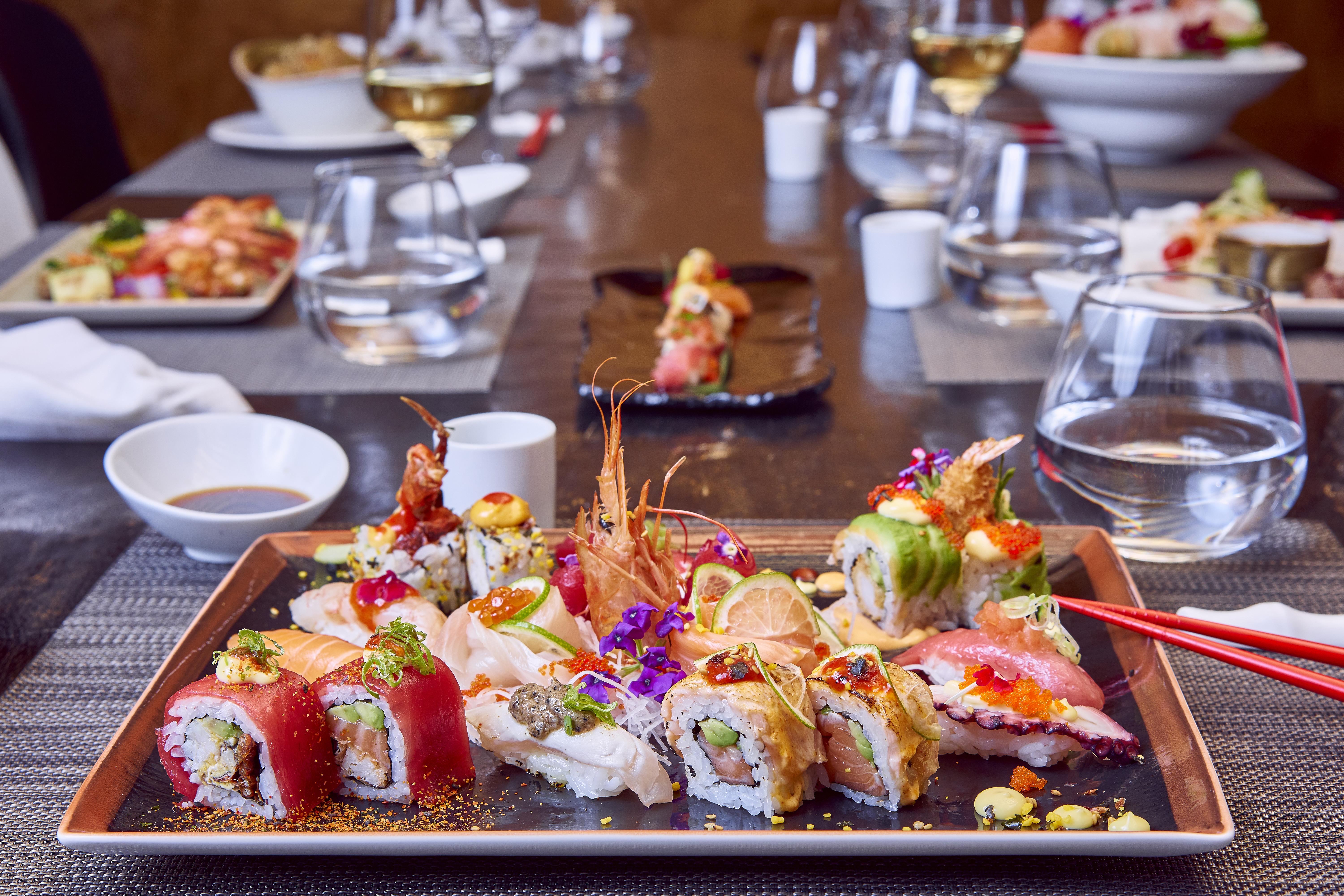 Ushuaia Ibiza Beach Hotel - Только для взрослых Плайя Ден Босса Экстерьер фото Sushi