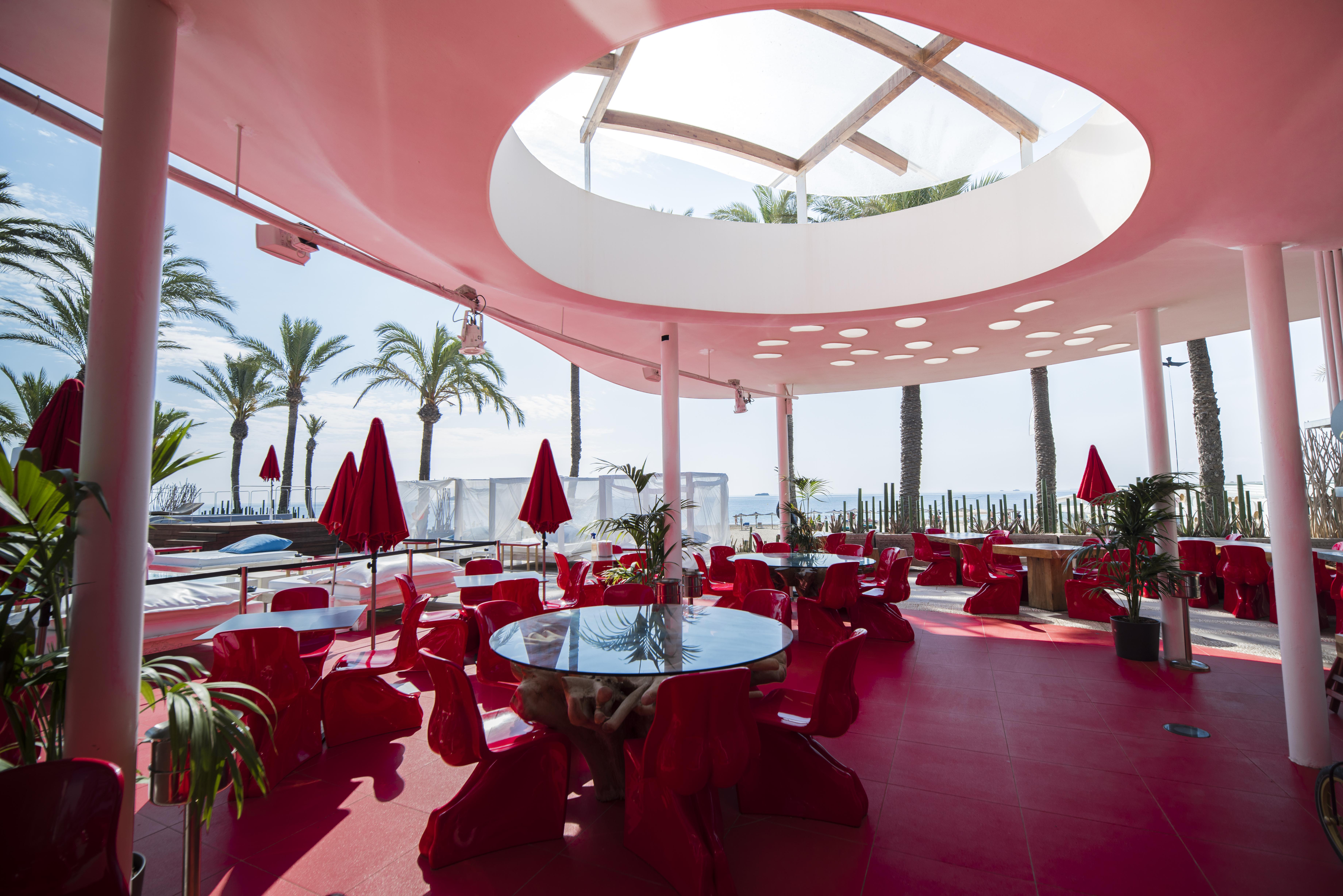 Ushuaia Ibiza Beach Hotel - Только для взрослых Плайя Ден Босса Экстерьер фото Restaurant
