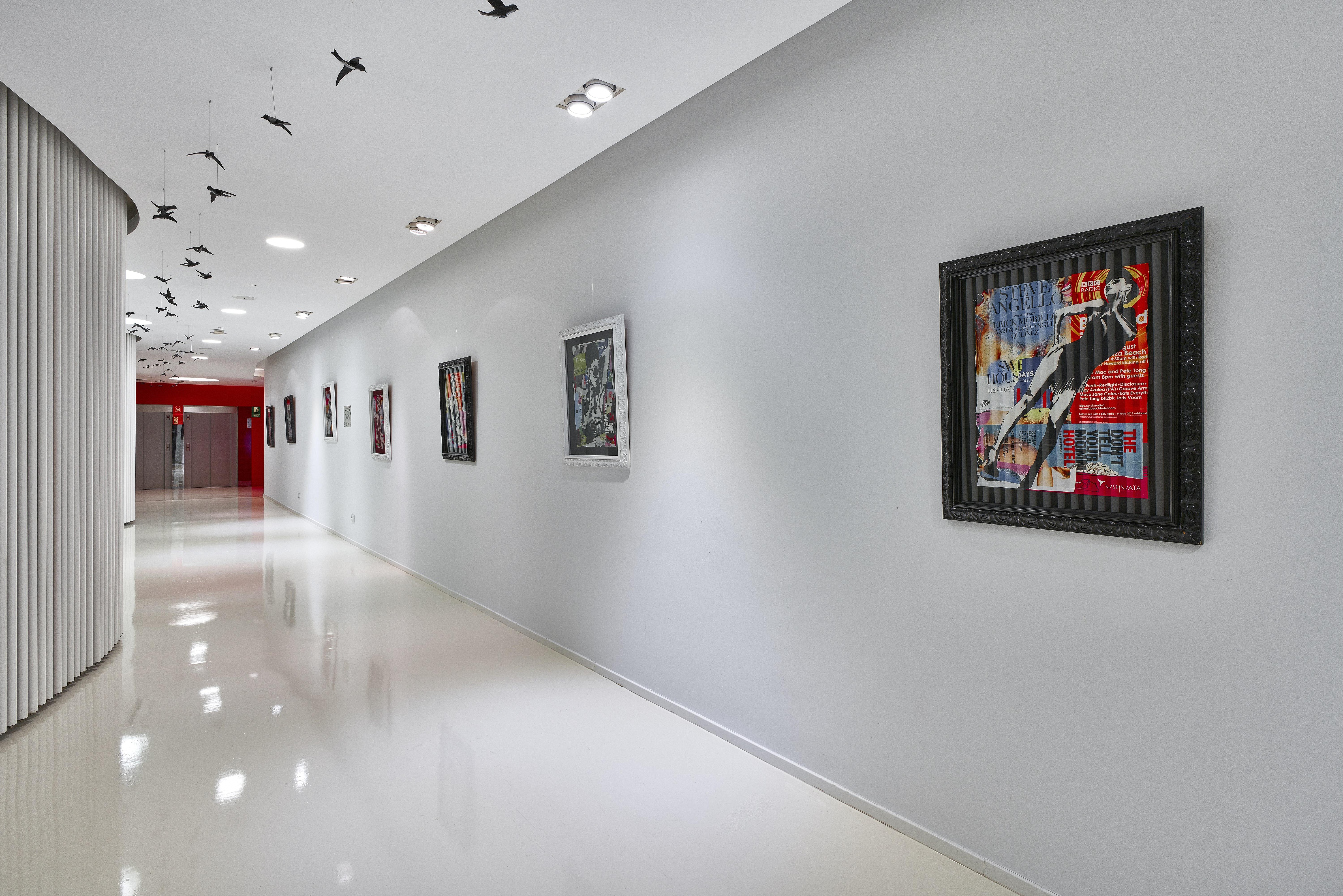 Ushuaia Ibiza Beach Hotel - Только для взрослых Плайя Ден Босса Экстерьер фото A corridor