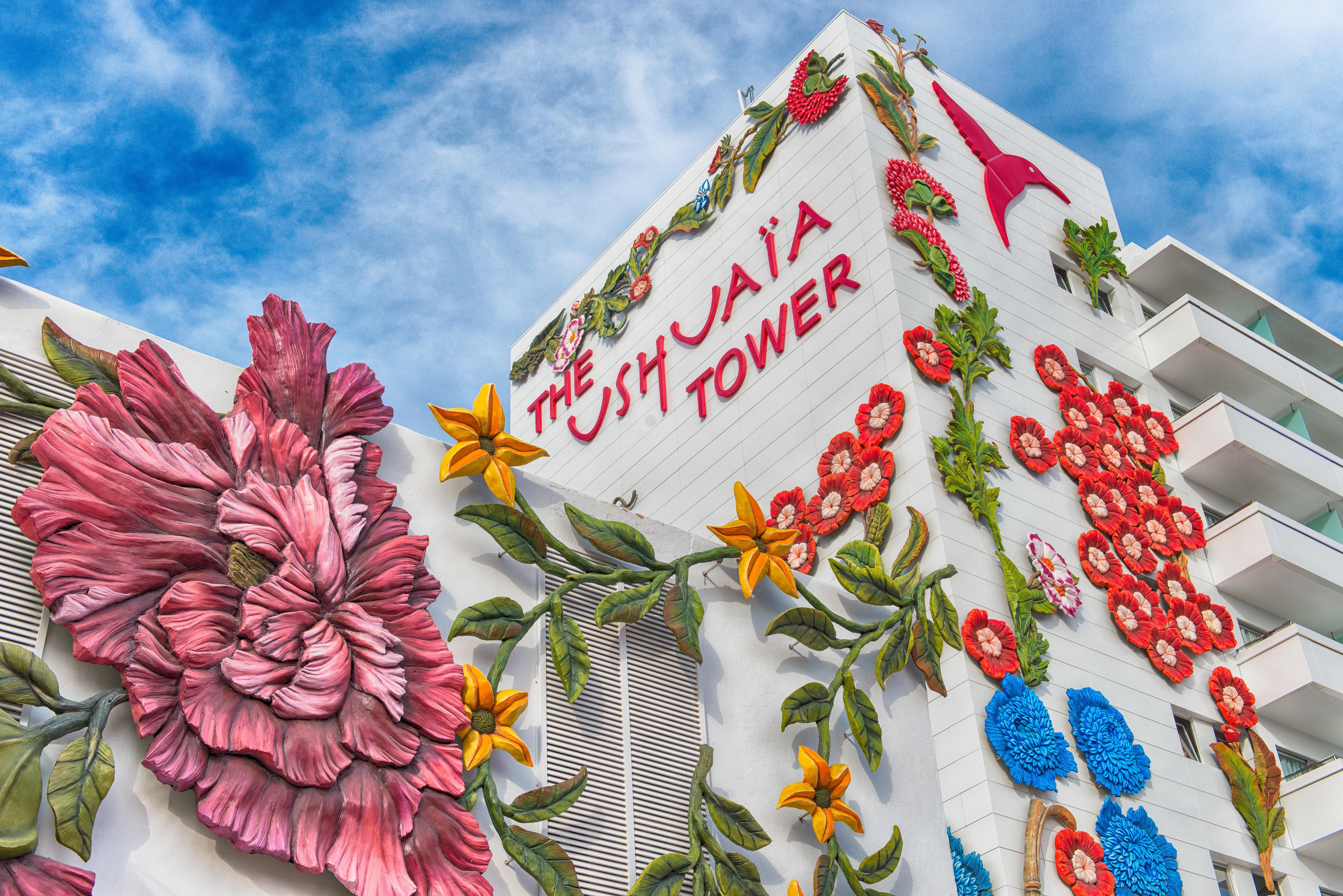 Ushuaia Ibiza Beach Hotel - Только для взрослых Плайя Ден Босса Экстерьер фото The Shilla Laia Tower