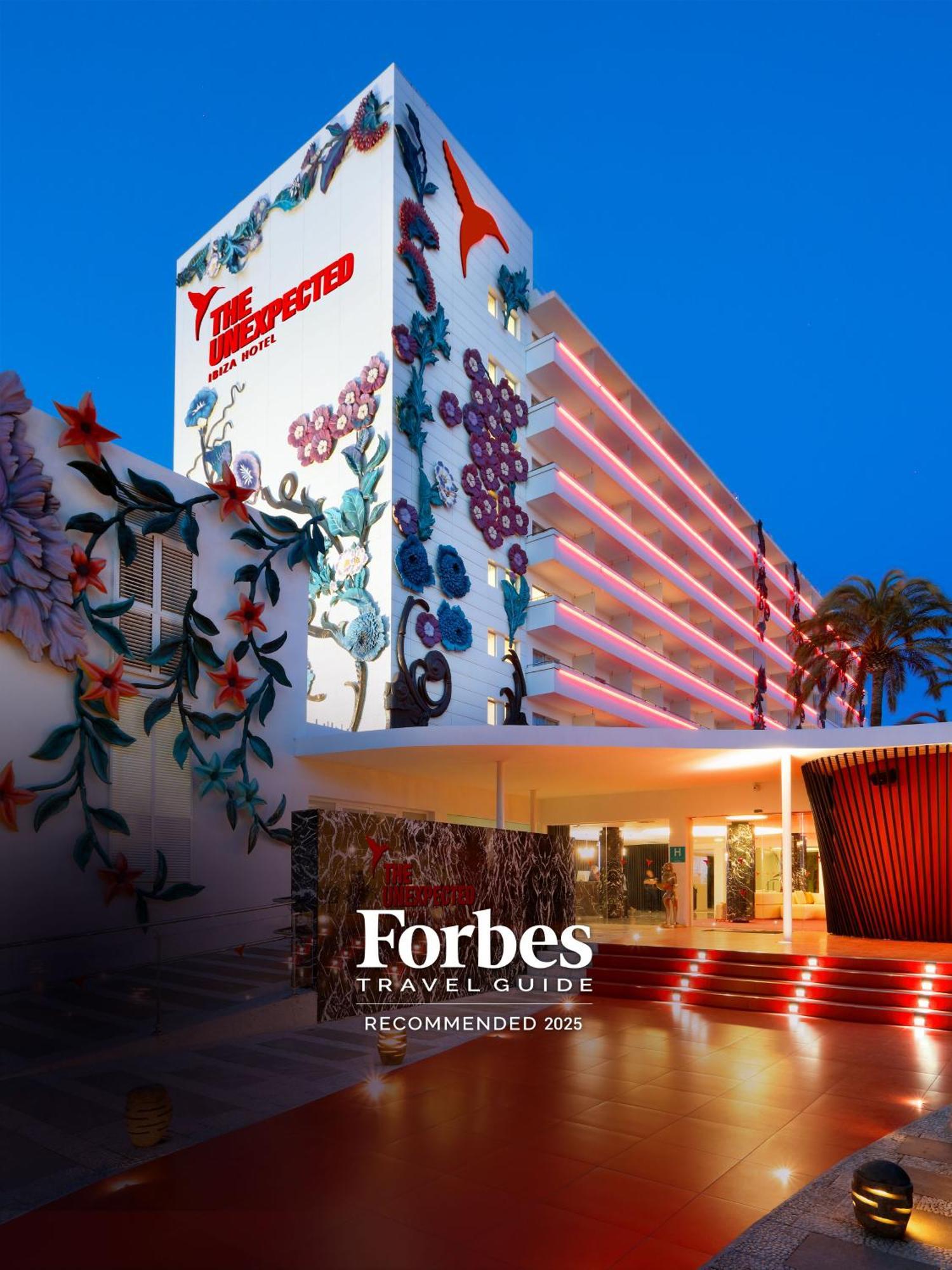 Ushuaia Ibiza Beach Hotel - Только для взрослых Плайя Ден Босса Экстерьер фото Forbes Travel Guide